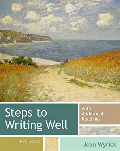 Beispielbild fr Steps to Writing Well with Additional Readings zum Verkauf von More Than Words