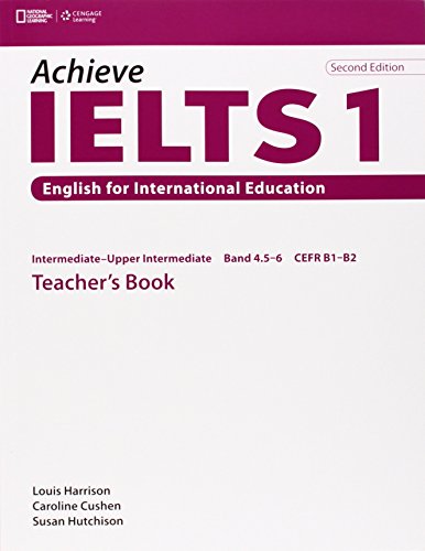 9781133315568: Achieve IELTS 1: Achieve IELTS 1 Teacher Book - Intermediate to Upper Intermediate 2nd ed Teacher's Book