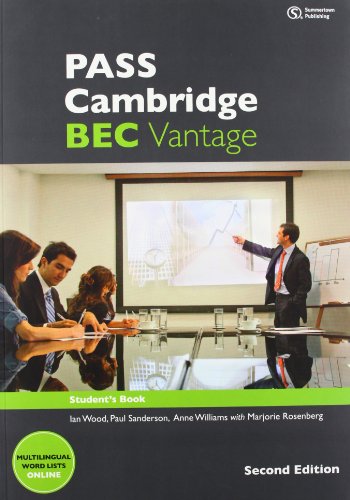 Beispielbild fr PASS Cambridge BEC Vantage zum Verkauf von Blackwell's