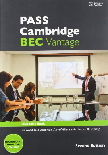 Stock image for PASS Cambridge BEC Vantage for sale by Monster Bookshop