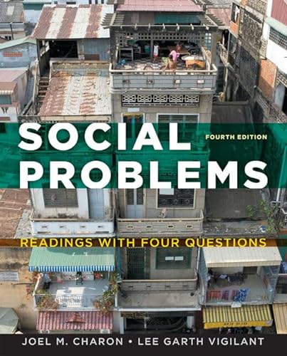 Beispielbild fr Social Problems: Readings with Four Questions, 4th Edition zum Verkauf von BooksRun
