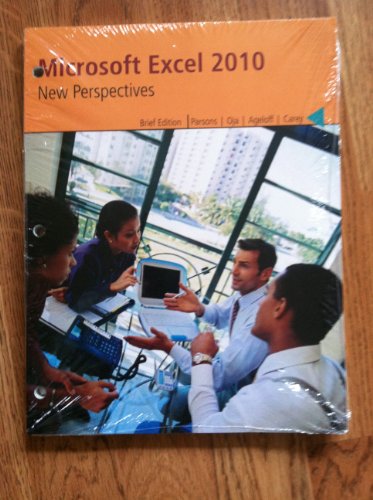 Imagen de archivo de Microsoft Excel 2010 New Perspectives Brief Edition a la venta por Better World Books: West