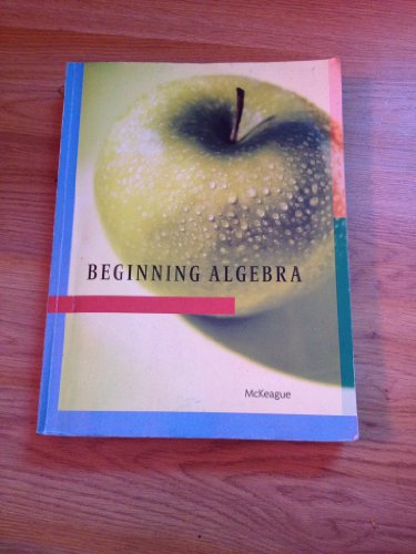 Imagen de archivo de Beginning Algebra a la venta por Better World Books