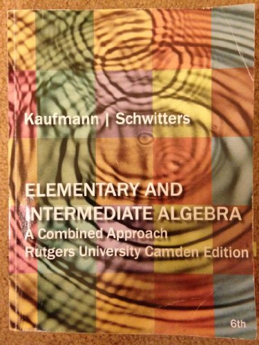 9781133362746: Elementry and Intermediate Algerbra