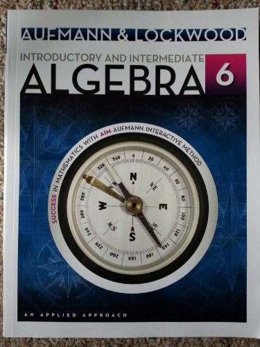 9781133365419: Introductory and Intermediate Algebra: An Applied Approach