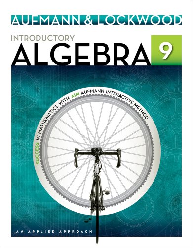 Beispielbild fr Introductory Algebra: An Applied Approach zum Verkauf von BooksRun
