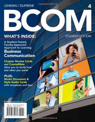 Stock image for Bcom (with Coursemate Printed Access Card) for sale by ThriftBooks-Dallas