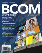 Beispielbild fr BCOM 4 Student Edition zum Verkauf von Better World Books