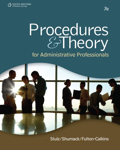 9781133396017: Bundle: Procedures & Theory for Administrative Professionals, 7th + Office Technology CourseMate with eBook Access Code