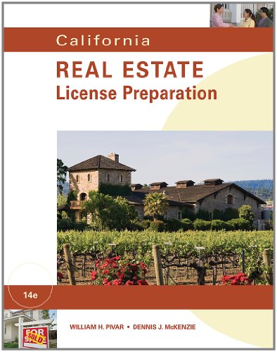 Stock image for California Real Estate Preparation for sale by KuleliBooks