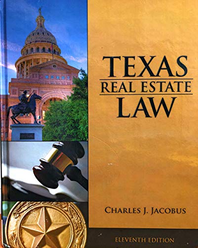 Imagen de archivo de Texas Real Estate Law a la venta por Books of the Smoky Mountains