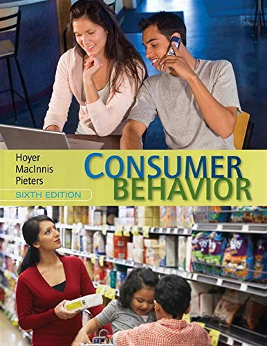 Beispielbild fr Consumer Behavior zum Verkauf von BooksRun
