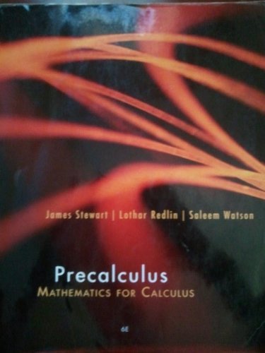9781133441007: Precalculus: Mathematics for Calculus