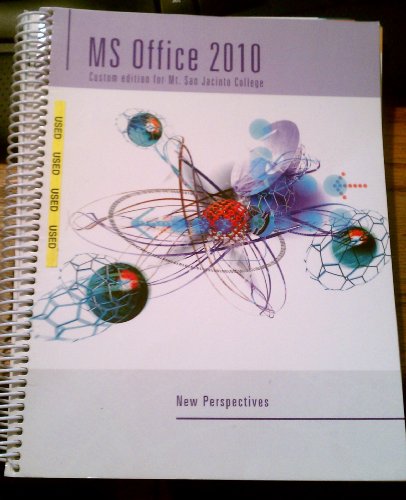 Imagen de archivo de MS Office 2010: Custom Edition for Mt. San Jacinto College a la venta por Hawking Books