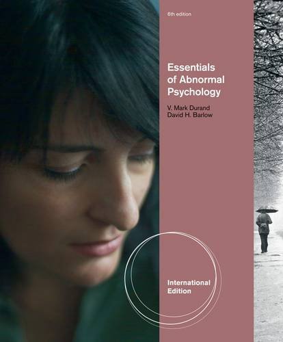 Beispielbild fr Essentials of Abnormal Psychology zum Verkauf von Cambridge Rare Books