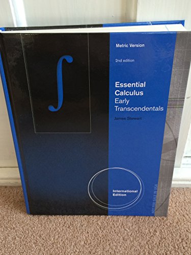 James Stewart Calculus Early Transcendentals International Metric Abebooks