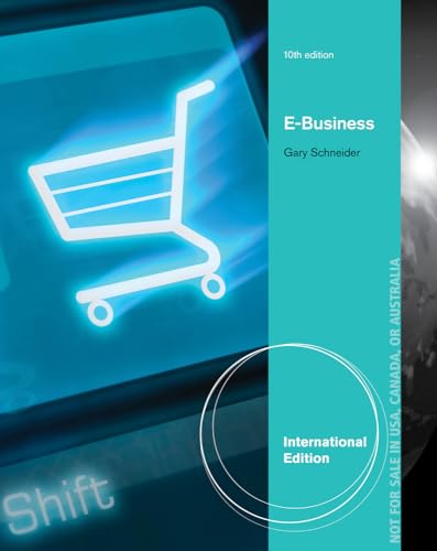 Stock image for E-Business, International Edition for sale by Better World Books: West