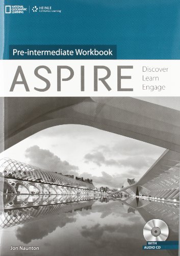 Imagen de archivo de Aspire Pre-Intermediate: Workbook With Audio CD a la venta por Blackwell's