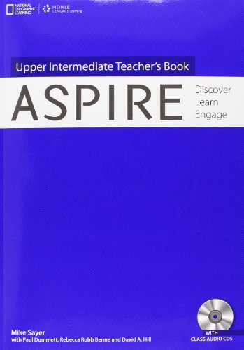 Stock image for Aspire Upper Intermediate: Teacher's Book With Audio CD for sale by Blackwell's