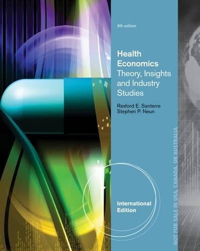 Beispielbild fr Health Economics, International Edition zum Verkauf von medimops