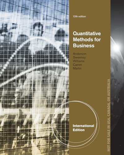 9781133584469: Quantitative Methods for Business