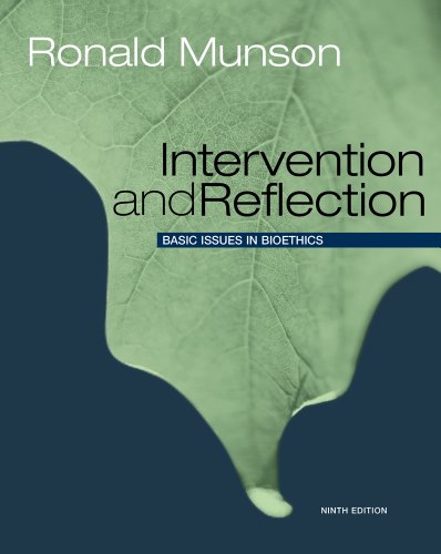 Beispielbild fr Intervention and Reflection: Basic Issues in Bioethics zum Verkauf von BooksRun
