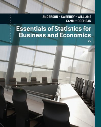 Beispielbild fr Essentials of Statistics for Business and Economics (Book Only) zum Verkauf von HPB-Red