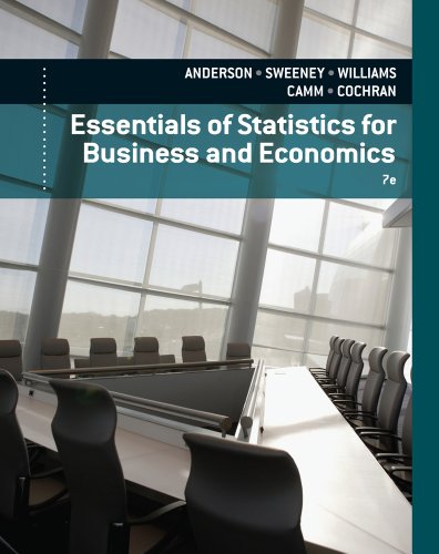 Imagen de archivo de Essentials of Statistics for Business and Economics (Book Only) a la venta por HPB-Red