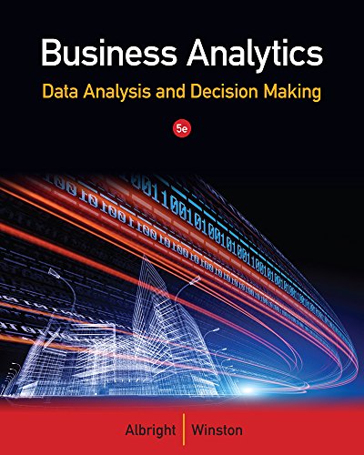 Imagen de archivo de Business Analytics: Data Analysis & Decision Making (Book Only) a la venta por HPB-Red