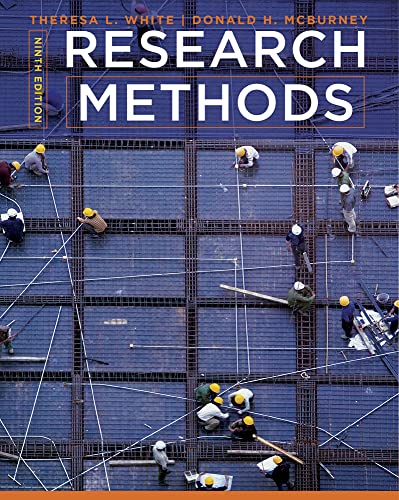 Beispielbild fr Cengage Advantage Books: Research Methods zum Verkauf von HPB-Red