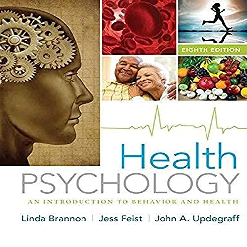 Imagen de archivo de Health Psychology: An Introduction to Behavior and Health a la venta por Goodbookscafe