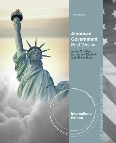9781133598961: American Government: Brief Version, International Edition