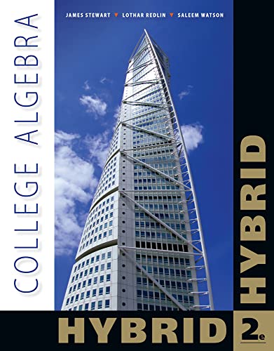 Beispielbild fr College Algebra, Hybrid (with WebAssign with eBook LOE Printed Access Card for Single-Term Math and zum Verkauf von Wrigley Books