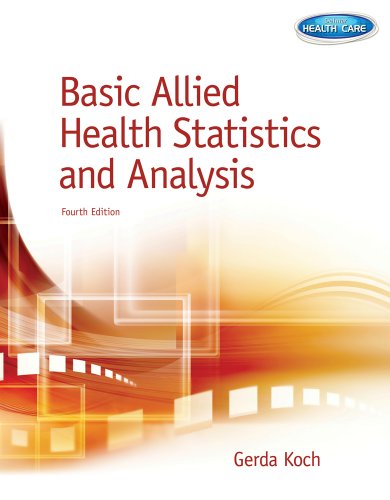 9781133602705: Basic Allied Health Statistics and Analysis