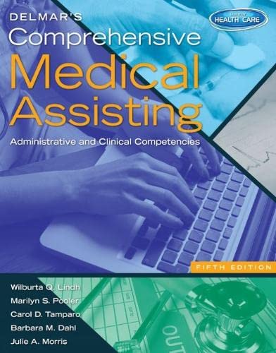 9781133602835: Delmar's Comprehensive Medical Assisting: Administrative and Clinical Competencies