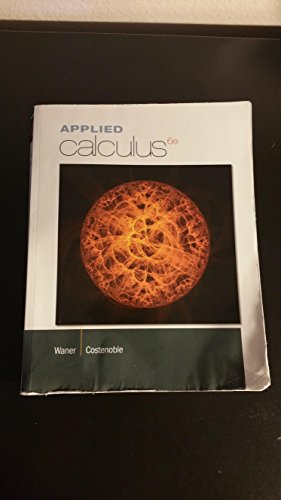 Imagen de archivo de Applied Calculus a la venta por Your Online Bookstore