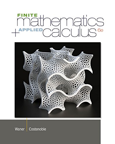Imagen de archivo de Finite Math and Applied Calculus a la venta por SecondSale