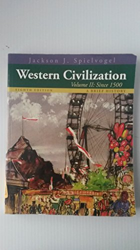 Beispielbild fr Western Civilization : A Brief History, Volume II: Since 1500 zum Verkauf von Better World Books