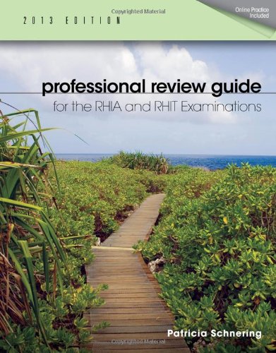 Imagen de archivo de Professional Review Guide for the Rhia and Rhit Examinations, 2013 Edition a la venta por ThriftBooks-Dallas