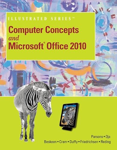 Beispielbild fr Computer Concepts and Microsoft Office 2010 Illustrated (Computer Concepts and Microsoft Office Illustrated Series) zum Verkauf von HPB-Red