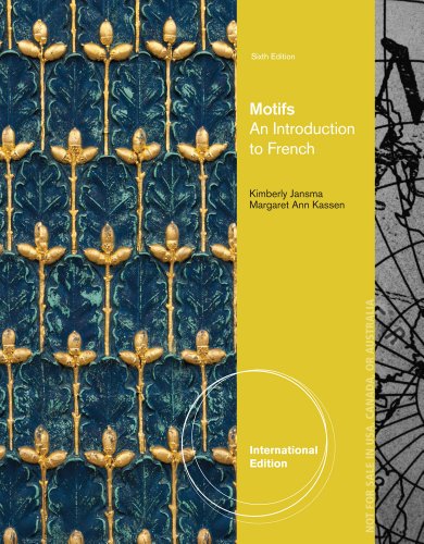 9781133612216: Motifs: An Introduction to French, International Edition