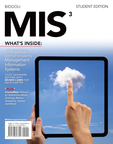 Stock image for Mis Student Edition 3 (Pb 2013) for sale by Universal Store