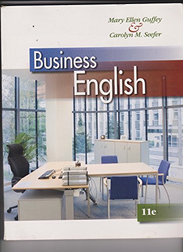 Imagen de archivo de Business English a la venta por Textbooks_Source