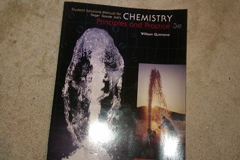 Stock image for Student Solutions Manual for Reger/Goode/Ball's Chemistry: Principles and Practice, 3rd for sale by HPB-Red