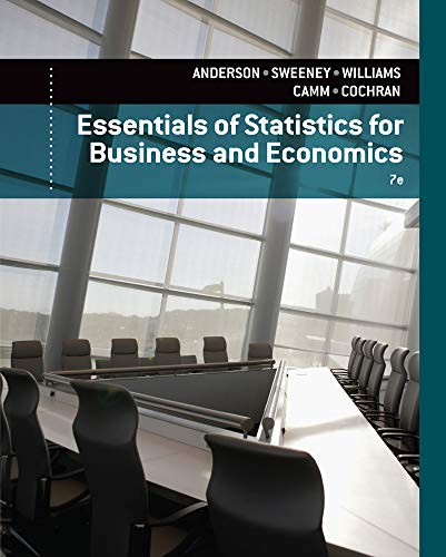 Beispielbild fr Essentials of Statistics for Business and Economics zum Verkauf von Once Upon A Time Books