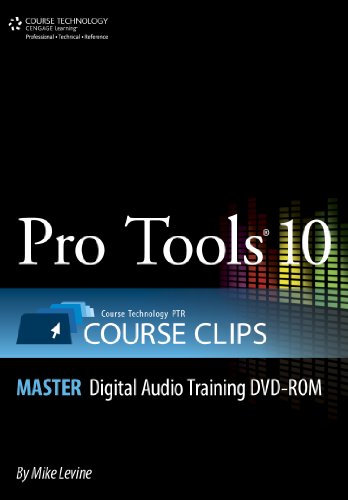 9781133732563: Pro Tools 10 Course Clips Master