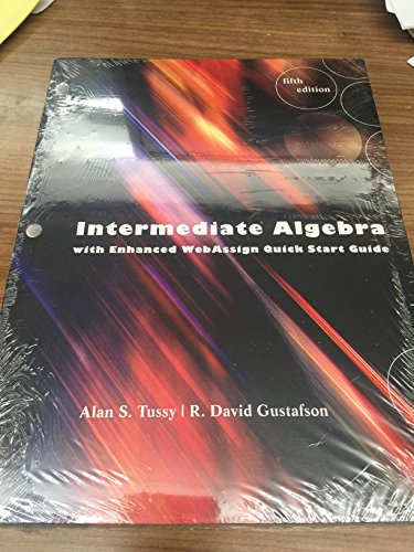 9781133766575: Intermediate Algebra with Enhanced WebAssign Quick Start Guide
