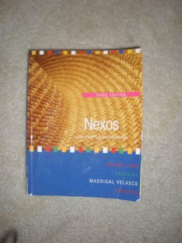 Stock image for Nexos, with Student Activites Manual for sale by HPB-Red