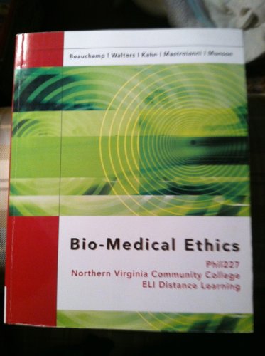 Imagen de archivo de Biomedical Ethics a la venta por Wonder Book