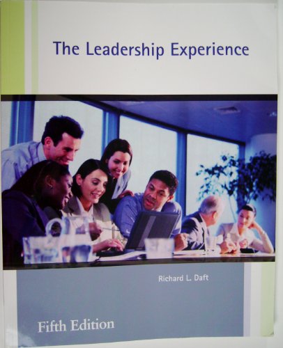 9781133768326: The Leadership Experience